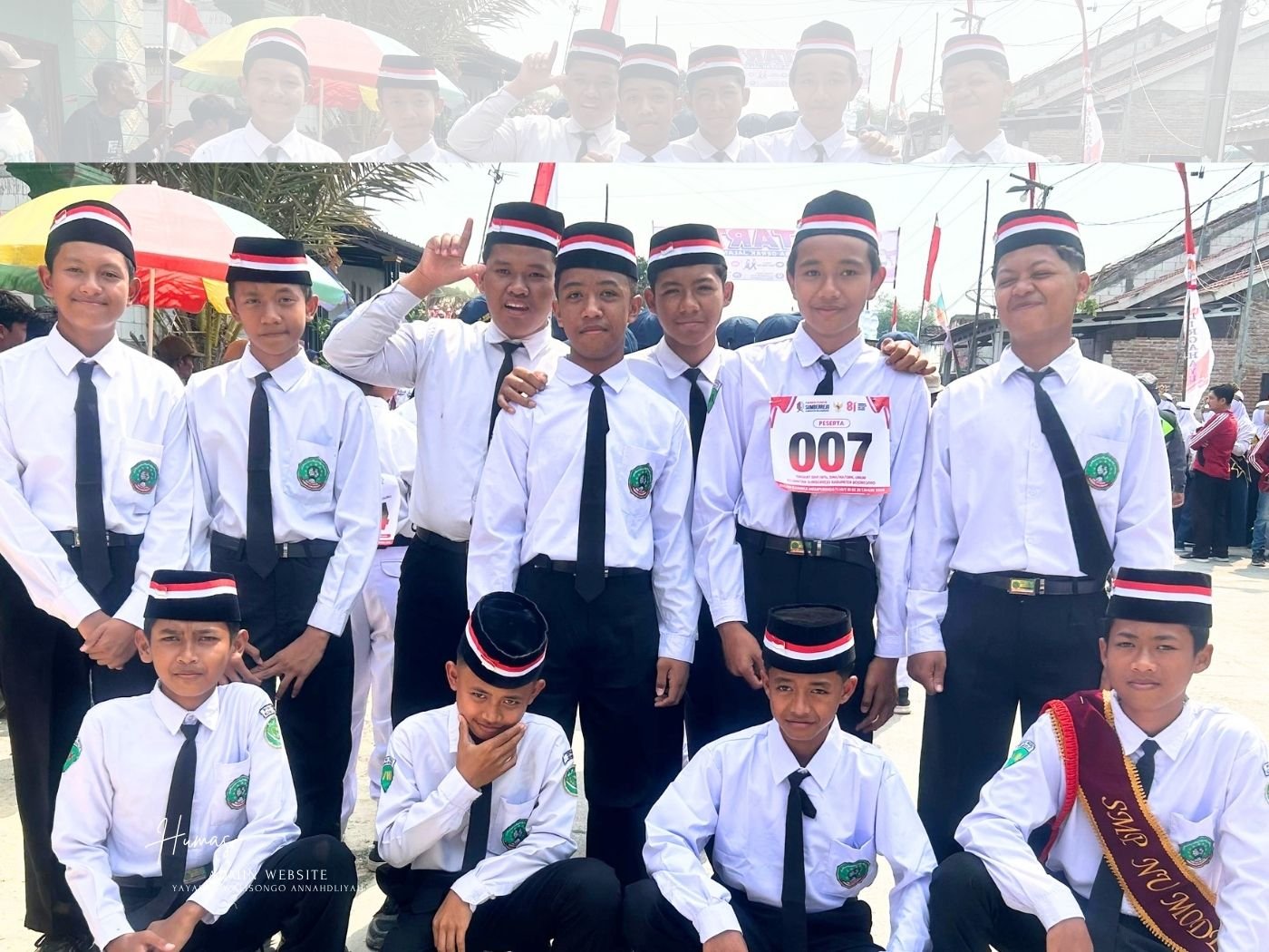 Tak Banyak Berharap, Regu Putra SMP NU Model Sumberrejo Justru Gondol Juara II