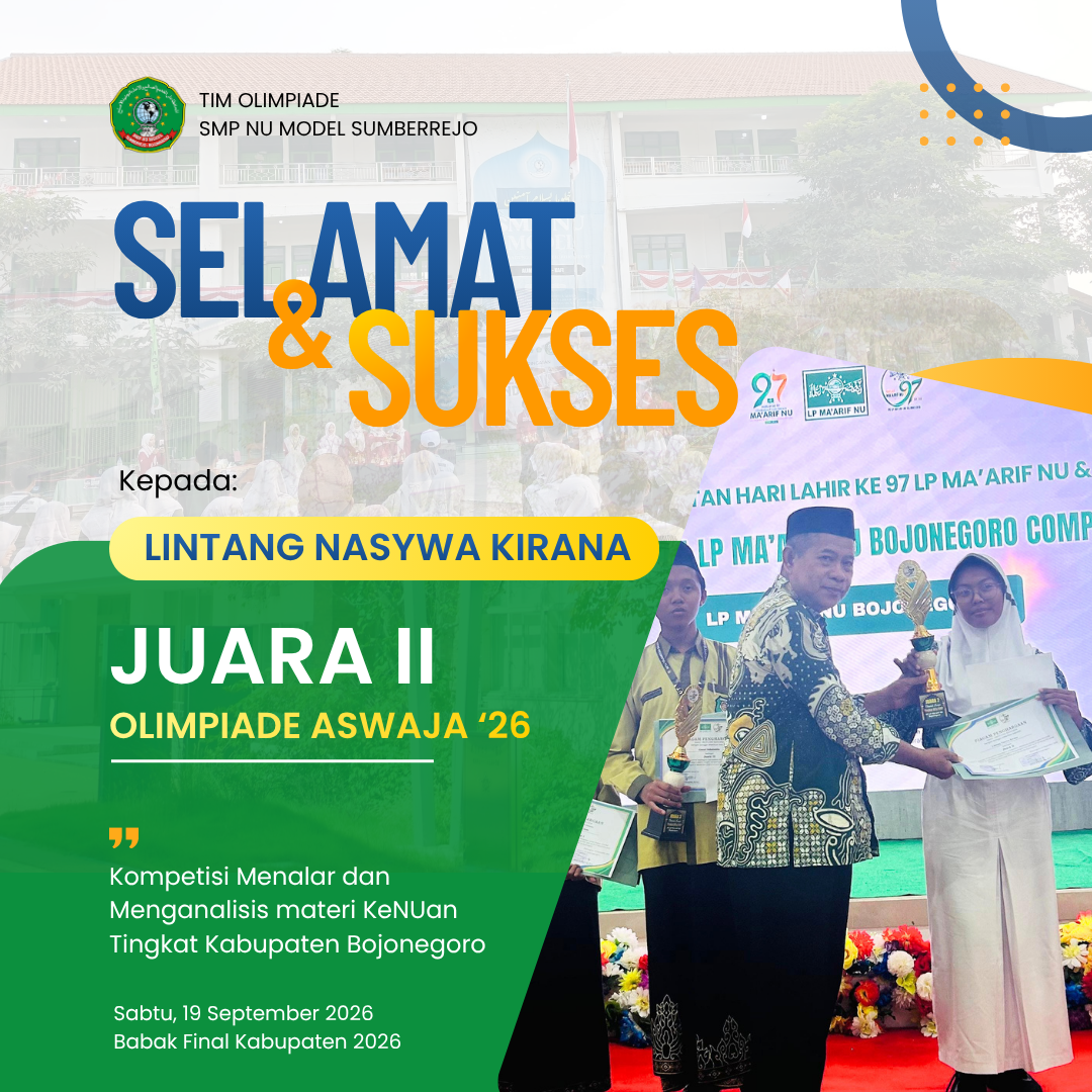 Dua Pekan, Dua Lembaga Walisongo Panen Prestasi MINU Wali Songo dan SMP NU Model Sabet Sejumlah Gelar di Harlah LP Ma’arif ke-97