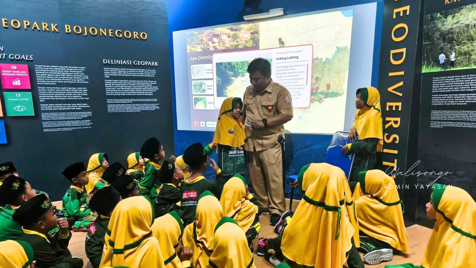 Tak Cukup di Bangku Kelas, 97 Siswa kelas 2 MINU Walisongo Jelajah Bojonegoro