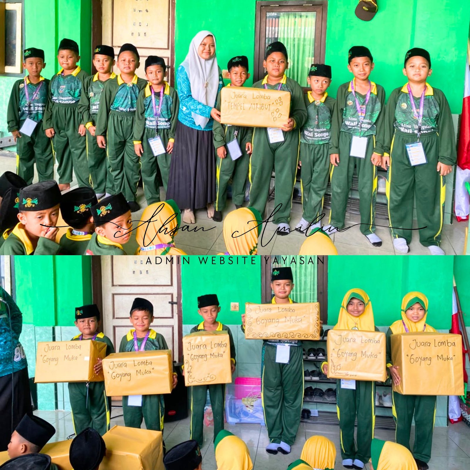 Pemenang Lomba Cinta NKRI Excellent Class Program MI NU Wali Songo